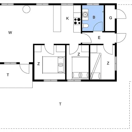 0688-toftlund-pionerskoven-8 Σπίτι διακοπών Toftlund